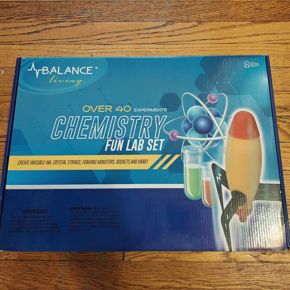 Kids Chemistry Fun Lab Set - Blue
